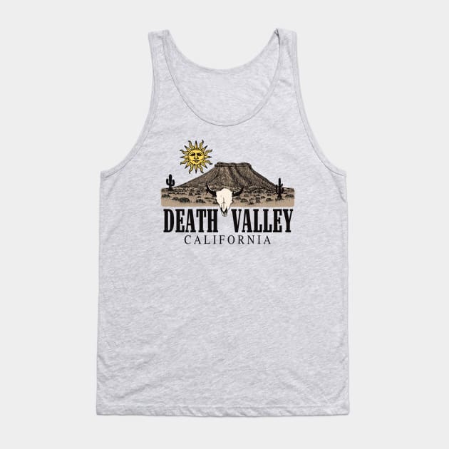 Death Valley California Tank Top by blueversion